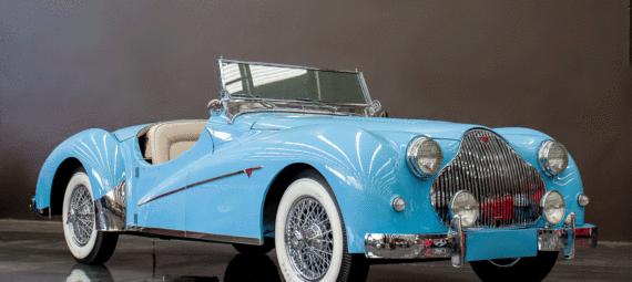 Alvis TB14 Roadster at Gosford Classic Car Museum